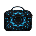 Dark Blue Kaleidoscope Print Briefcase Bible Bag
