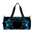 Dark Blue Kaleidoscope Print Gym Bag