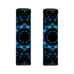 Dark Blue Kaleidoscope Print Handle Covers