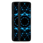 Dark Blue Kaleidoscope Print Refrigerator Handle Covers