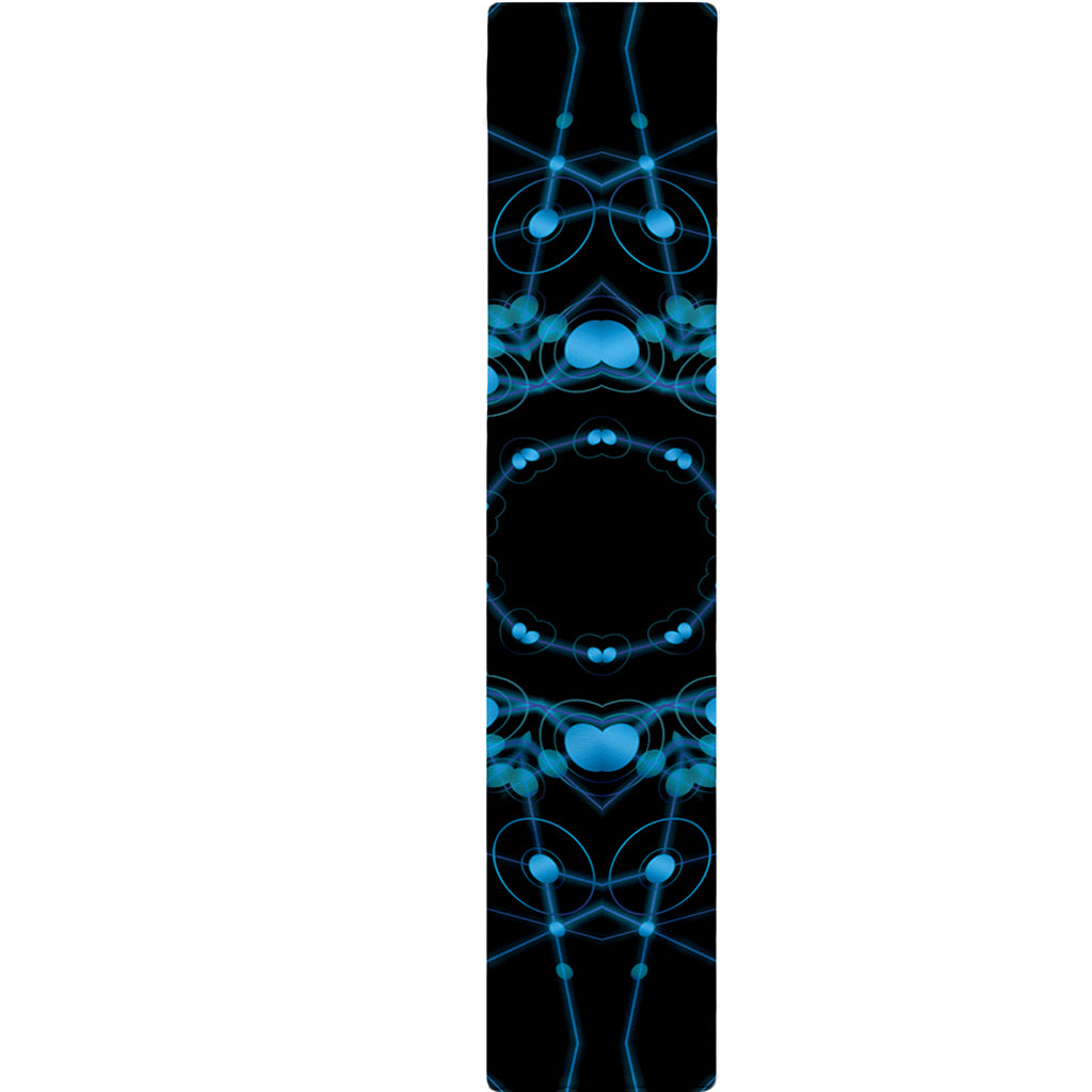 Dark Blue Kaleidoscope Print Table Runner