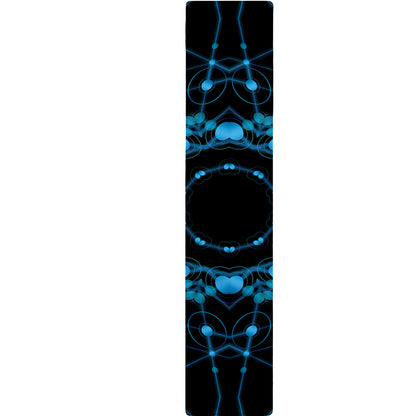 Dark Blue Kaleidoscope Print Table Runner