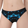 Dark Blue Kaleidoscope Print Women's Panties