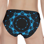 Dark Blue Kaleidoscope Print Women's Panties