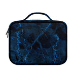Dark Blue Marble Print Briefcase Bible Bag