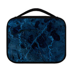 Dark Blue Marble Print Classic Bible Case