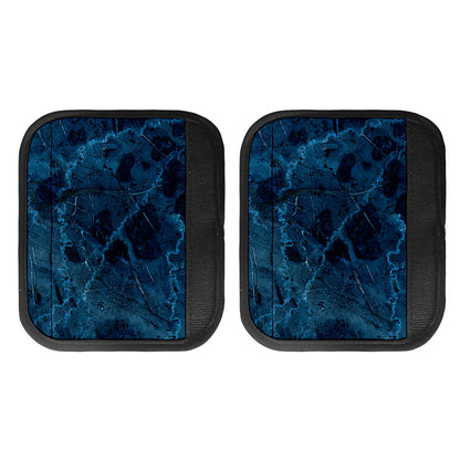 Dark Blue Marble Print Handle Covers
