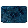 Dark Blue Marble Print Indoor Door Mat