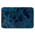 Dark Blue Marble Print Indoor Door Mat