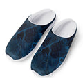 Dark Blue Marble Print Mesh Casual Shoes