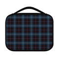 Dark Blue Tartan Pattern Print Classic Bible Case