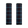 Dark Blue Tartan Pattern Print Handle Covers