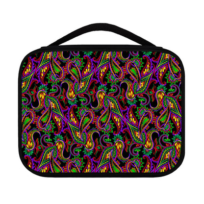 Dark Bohemian Paisley Pattern Print Classic Bible Case