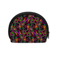 Dark Bohemian Paisley Pattern Print Coin Purse