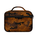 Dark Brown Camouflage Print Briefcase Bible Bag