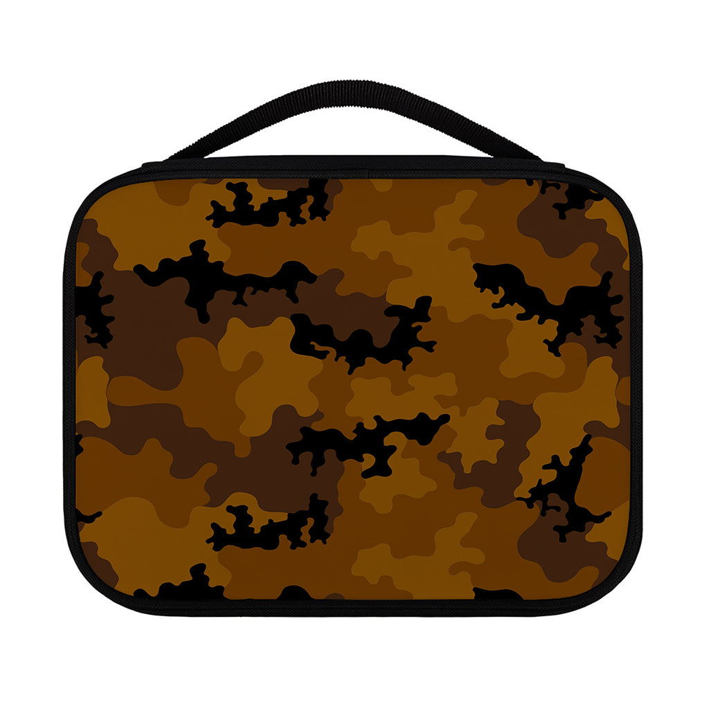 Dark Brown Camouflage Print Classic Bible Case