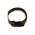 Dark Brown Camouflage Print Dog Collar