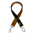 Dark Brown Camouflage Print Dog Seat Belt