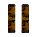 Dark Brown Camouflage Print Handle Covers