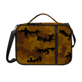 Dark Brown Camouflage Print Shoulder Strap Bible Bag