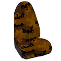 Dark Brown Camouflage Print Waterproof Car Seat Cover