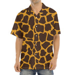 Dark Brown Cow Print Aloha Shirt