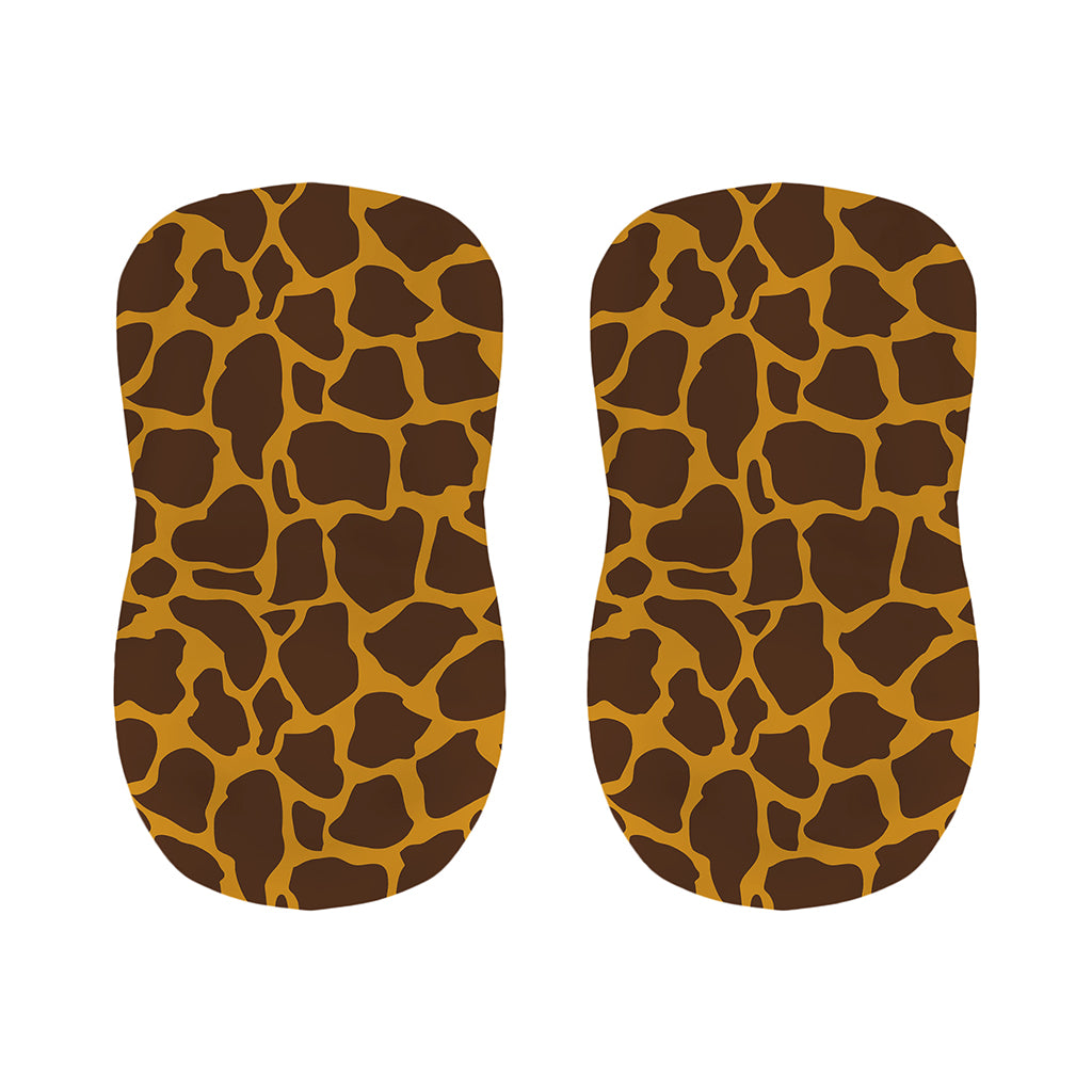 Dark Brown Cow Print Bar Stool Covers