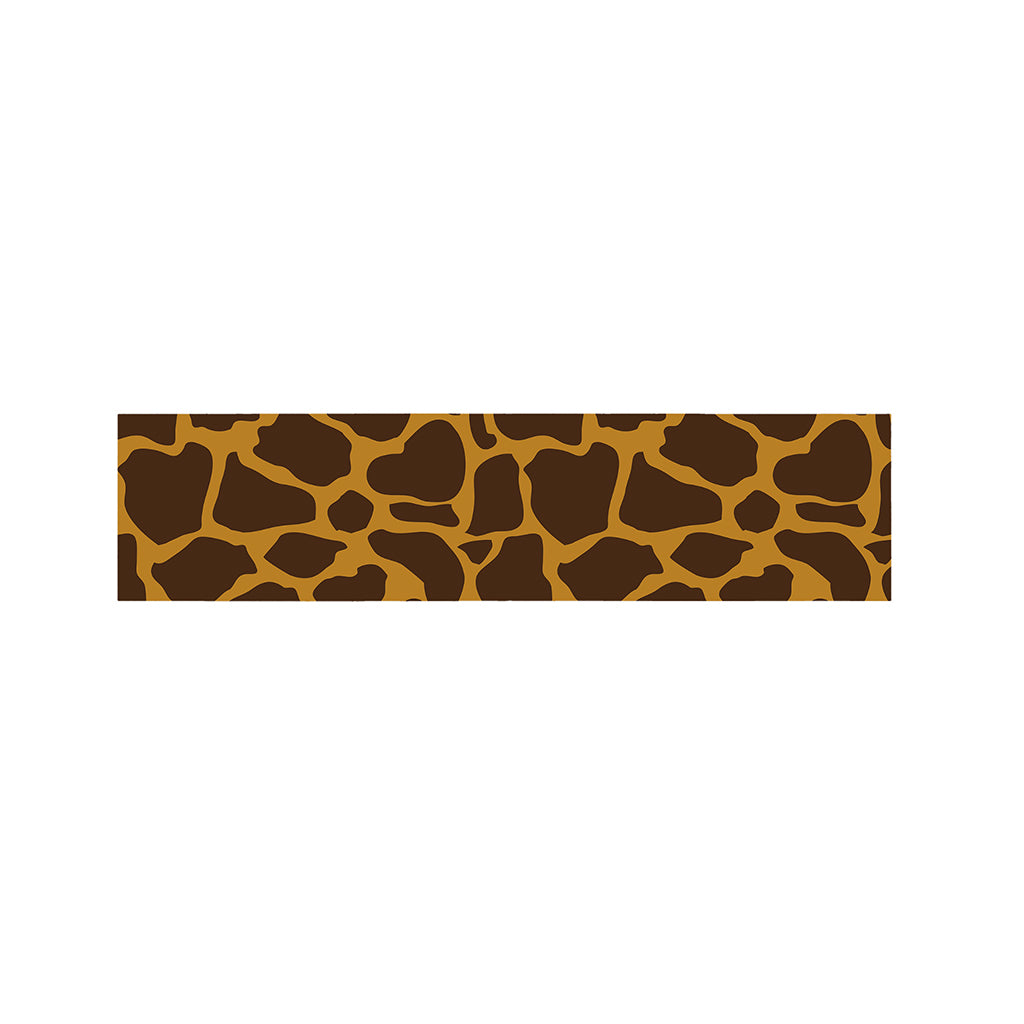 Dark Brown Cow Print Bed Runner