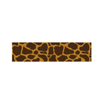 Dark Brown Cow Print Bed Runner