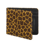 Dark Brown Cow Print Bifold Wallet