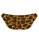 Dark Brown Cow Print Fanny Pack