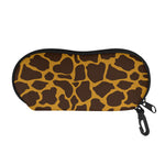 Dark Brown Cow Print Glasses Case