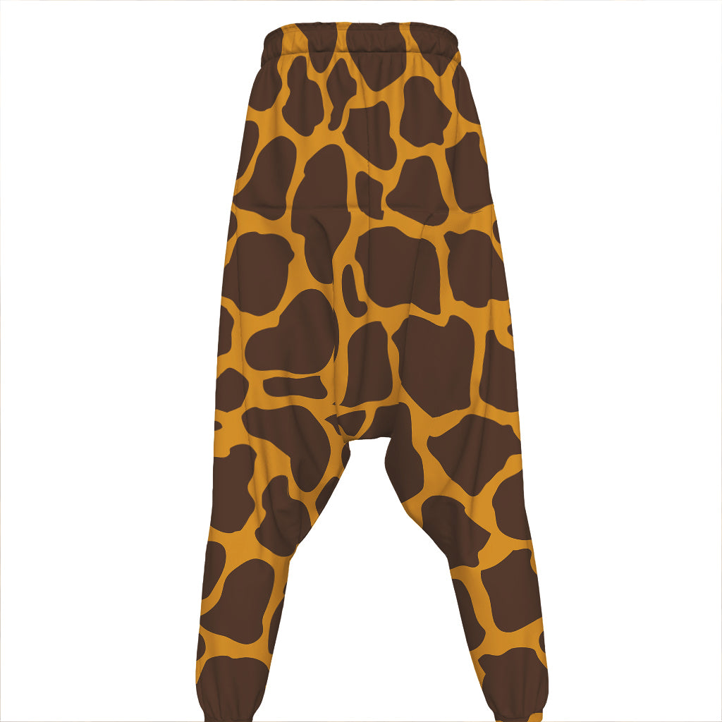 Dark Brown Cow Print Hammer Pants