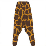 Dark Brown Cow Print Hammer Pants