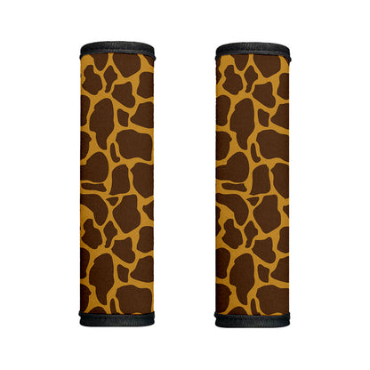 Dark Brown Cow Print Handle Covers
