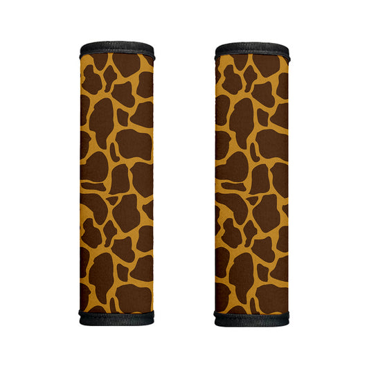 Dark Brown Cow Print Handle Covers