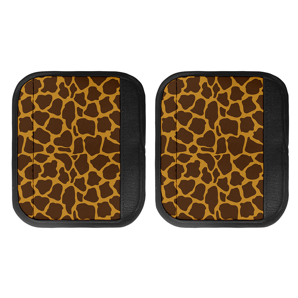 Dark Brown Cow Print Handle Covers