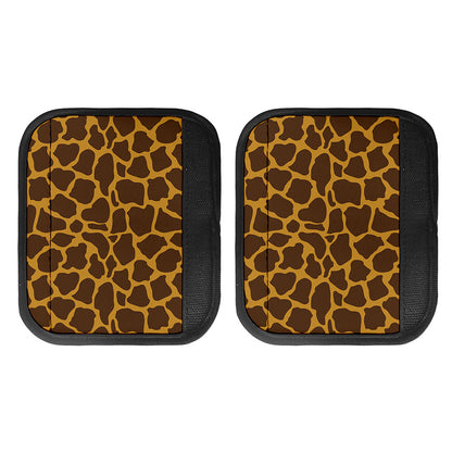 Dark Brown Cow Print Handle Covers