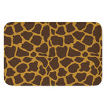 Dark Brown Cow Print Indoor Door Mat