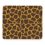 Dark Brown Cow Print Mouse Pad