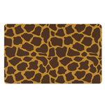 Dark Brown Cow Print Polyester Doormat