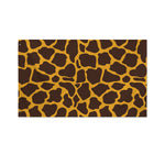 Dark Brown Cow Print Polyester Flag