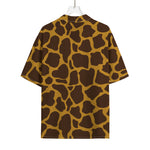 Dark Brown Cow Print Rayon Hawaiian Shirt