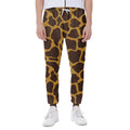 Dark Brown Cow Print Joggers