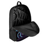 Dark Cancer Zodiac Sign Print 17 Inch Backpack