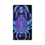 Dark Cancer Zodiac Sign Print Baby Crib Sheet