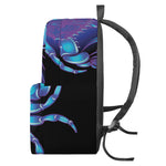 Dark Cancer Zodiac Sign Print Backpack