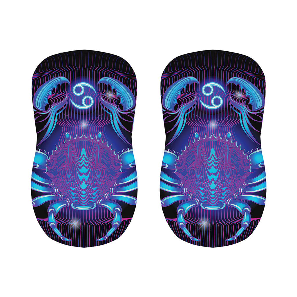 Dark Cancer Zodiac Sign Print Bar Stool Covers