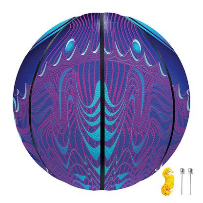 Dark Cancer Zodiac Sign Print Basketball