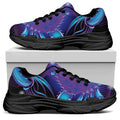 Dark Cancer Zodiac Sign Print Black Chunky Shoes